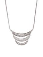 John Hardy Classic Chain Silver & Diamond Pave Necklace