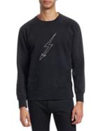 Givenchy Lightning Raglan-sleeve Cotton Sweatshirt