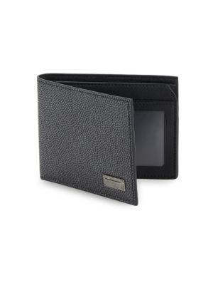 Salvatore Ferragamo Evolution Antracite Bi-fold Wallet