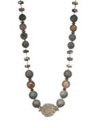 Chan Luu Mystic Lab & Sterling Silver Mix Necklace