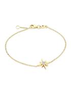 Roberto Coin Princess Cinderella 18k Yellow Gold & Diamond Star Bracelet