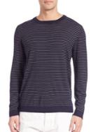 Brunello Cucinelli Striped Wool & Cashmere Sweater