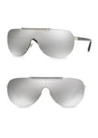 Versace Linea Rossa Mirrored Shield Sunglasses