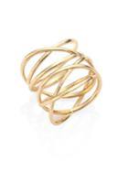 Lana Jewelry Bond 14k Yellow Gold Link Ring