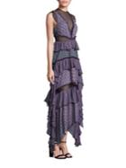Cinq A Sept Elodie Ruffled Tiered Dress