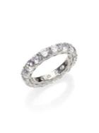 Adriana Orsini Sterling Silver Eternity Band Ring