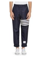 Thom Browne Relaxed-fit Stripe Track Pants