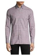 Canali Contemporary-fit Check Sport Shirt