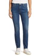 Mother Looker High-rise Frayed Ankle Skinny Jeans