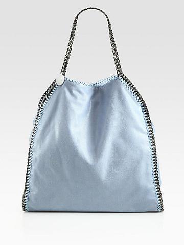 Stella Mccartney Small Faux Suede Falabella Shoulder Bag
