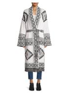 360 Cashmere Cybil Long Navajo Belted Cardigan
