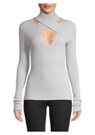 Bailey 44 All In Wrap Cut-out Sweater