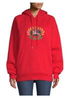 Burberry Esker Embroidered Crest Hoodie