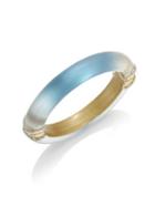 Alexis Bittar Lucite Ombre Hinged Bangle