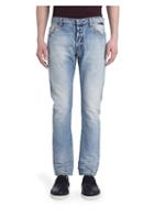 Valentino Slim-straight Fit Rockstuded Jeans