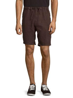 Onia Max Drawstring Linen Shorts