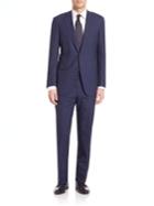 Saks Fifth Avenue Collection Pinstripe Wool Suit