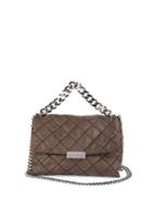 Stella Mccartney Becks Small Quilted Faux-leather Shoulder Bag