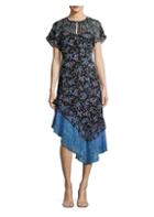 Nanette Lepore Desdemona Silk Asymmetric Dress