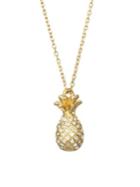 Kate Spade New York Pave Pineapple Mini Pendant Necklace