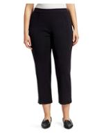 Misook, Plus Size Tailored-fit Cropped Ankle Pants