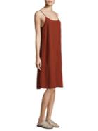 Eileen Fisher Crinkle Crepe Camisole Dress
