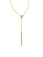 Lana Jewelry Flawless Mirage Gypsy Diamond & 14k Yellow Gold Lariat Necklace