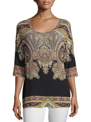 Etro Jersey Printed Top