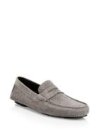 To Boot New York Pace Perforated Suede Driving Loafers