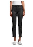 Jen7 By 7 For All Mankind Slim-fit Coated Ankle Skinny Jeans