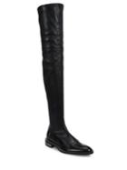Givenchy Double Chain Line Over-the-knee Leather Boots