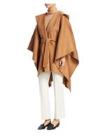 Theory Hooded Belted Poncho