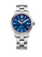 Baume & Mercier Clifton Club 10412 Blue Stainless Steel Watch