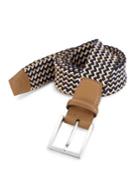 Saks Fifth Avenue Collection Collection Woven Cotton Belt
