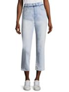 J Brand Ivy Slim-fit Cropped Jeans