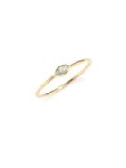 Zoe Chicco Marquise Diamond & 14k Yellow Gold Ring