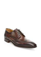Saks Fifth Avenue Collection By Magnanni Laser-cut Lace-up Dress Shoes