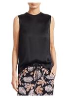 3.1 Phillip Lim Soft Crepe Twisted Tank Top