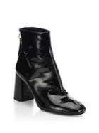 Alice + Olivia Mulberry Leather Booties