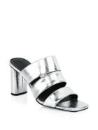 Kendall + Kylie Metallic Leather Sandals