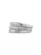 David Yurman Stax Narrow Ring With Diamonds