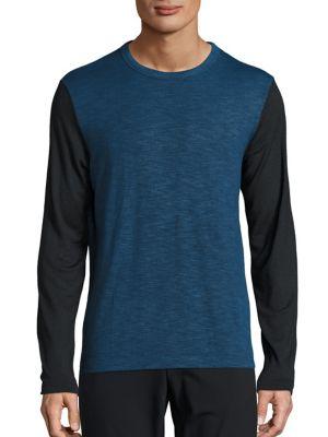 Theory Billey Colorblock Tee