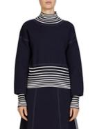 Loewe Turtleneck Cashmere Striped Sweater