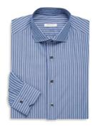 Boglioli Regular-fit Striped Cotton Dress Shirt
