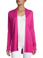 Saks Fifth Avenue Collection Silk & Cashmere Open Cardigan