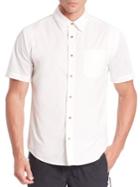Madison Supply Short Sleeve Button-front Shirt