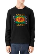 Gucci Guccighost Logo Crewneck Sweatshirt