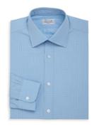 Charvet Regular-fit Check Cotton Dress Shirt