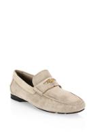 Versace Suede Driver Shoes