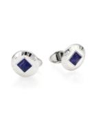 Dunhill Coin Pyramid Cuff Links